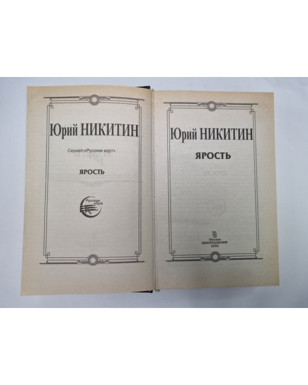 Дополнительное изображение книги «Ярость»