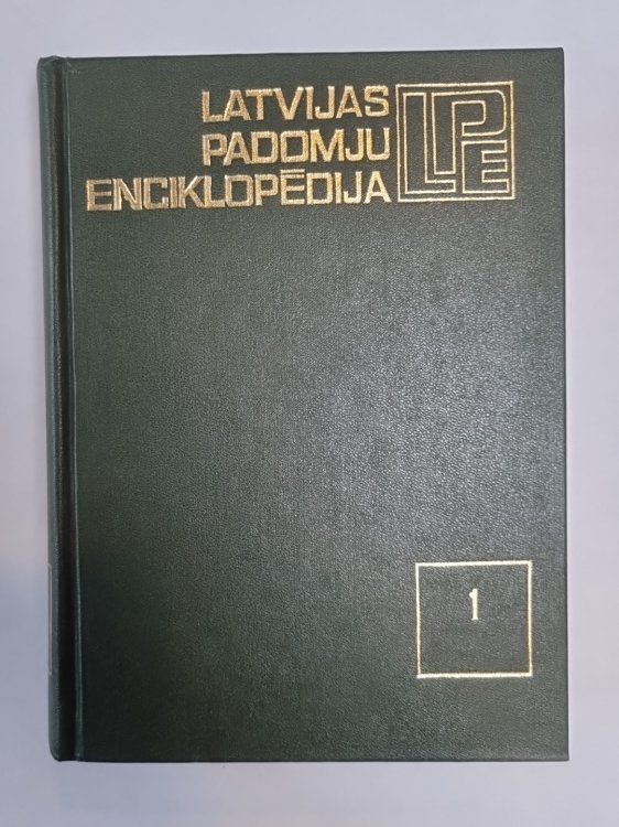 Latvijas padomju enciklopēdija 10 sējumos. 1.Sējums. A - Bh