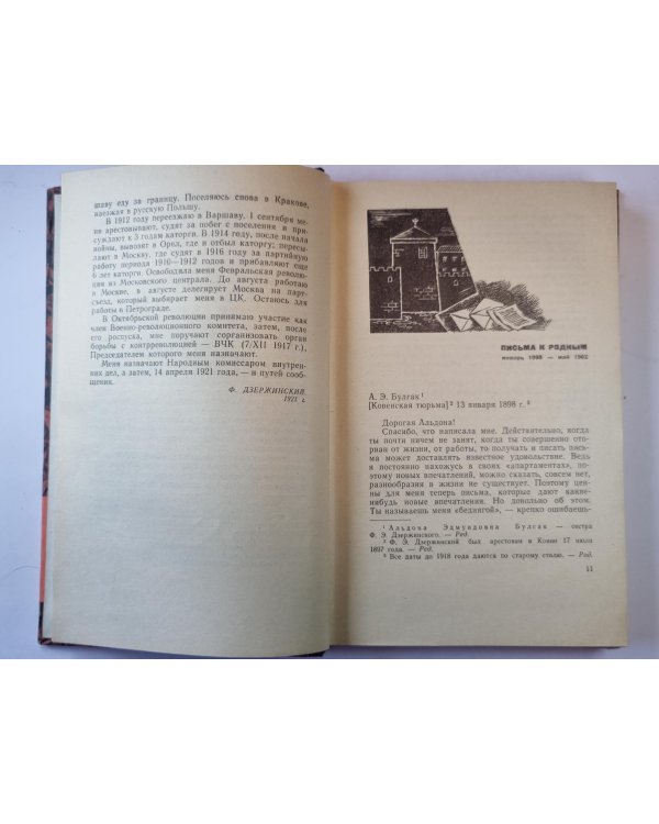 Дневник заключенного. Письма.