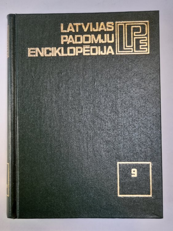 Latvijas padomju enciklopēdija 10 sējumos. 9.Sējums. Singo - Trien
