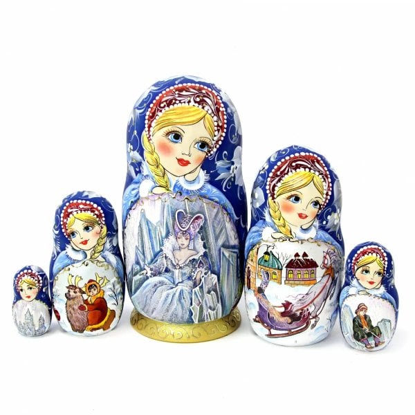 Матрешка Сказка о Снежной королеве 5м 17см