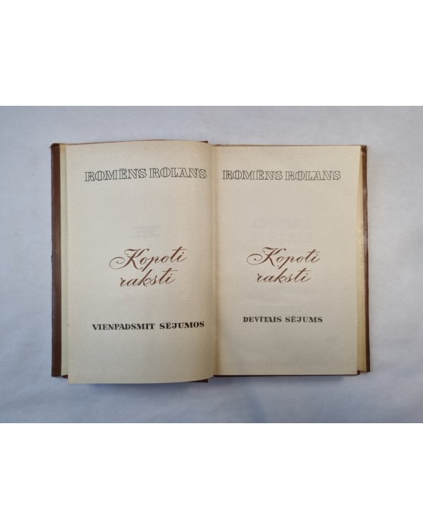 Kopoti raksti. Vienpadsmit sējumos. 9 sējums