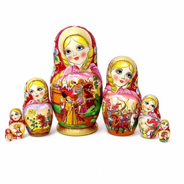 Матрешка Спящая красавица 7м 21см