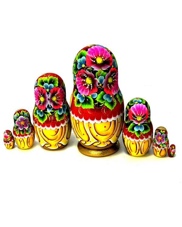 Матрешка Жар птица 7м 21см