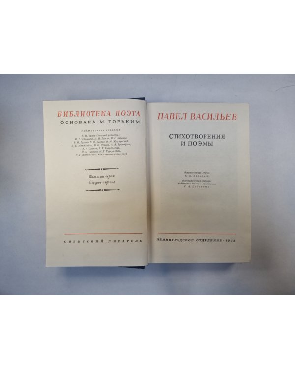Стихотворения и поэмы (Серия "Библиотека поэта")