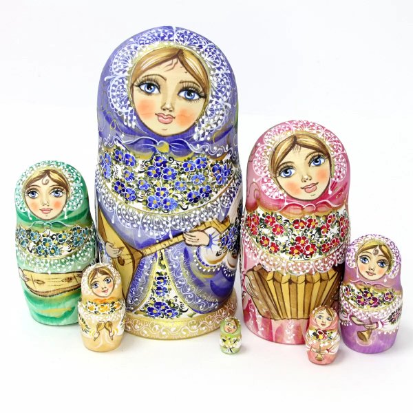 Матрешка Людмила 7м 21см