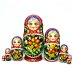 Матрешка Лесная земляника 7м 21см