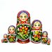 Матрешка Лесная земляника 7м 21см