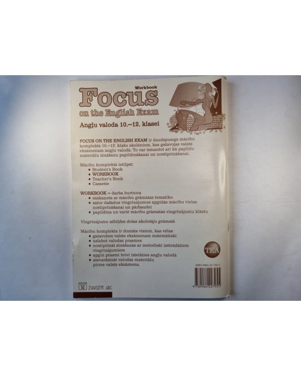 Workbook. Focus on the English Exam. Angļu valoda 10.-12. klasei