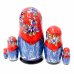 Матрешка Девочка с корзинкой КУ 5м 14см