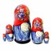Матрешка Девочка с корзинкой КУ 5м 14см