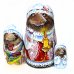 Матрешка Лариска-полуночница 3м 11-12см
