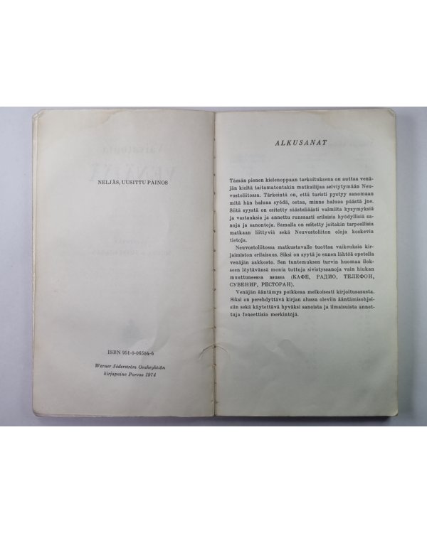 Vaivatonta Venäjää matkailijoille