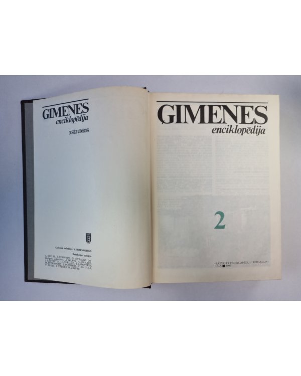 Ģimenes enciklopēdija. 3 sējumos. 2.sējums
