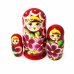 Матрешка Нина красная 3м9