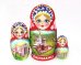 Матрешка Волоколамск (красная)3м12см