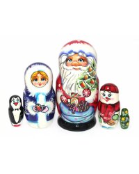 Матрешка Дед Мороз ВП 5 м 17 см