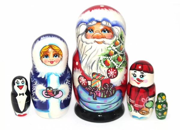 Матрешка Дед Мороз ВП 5 м 17 см