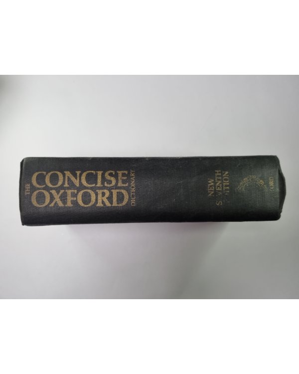 The Concise Oxford Dictionary Of Current English