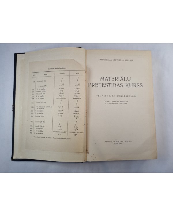 Materiālu pretestības kurss