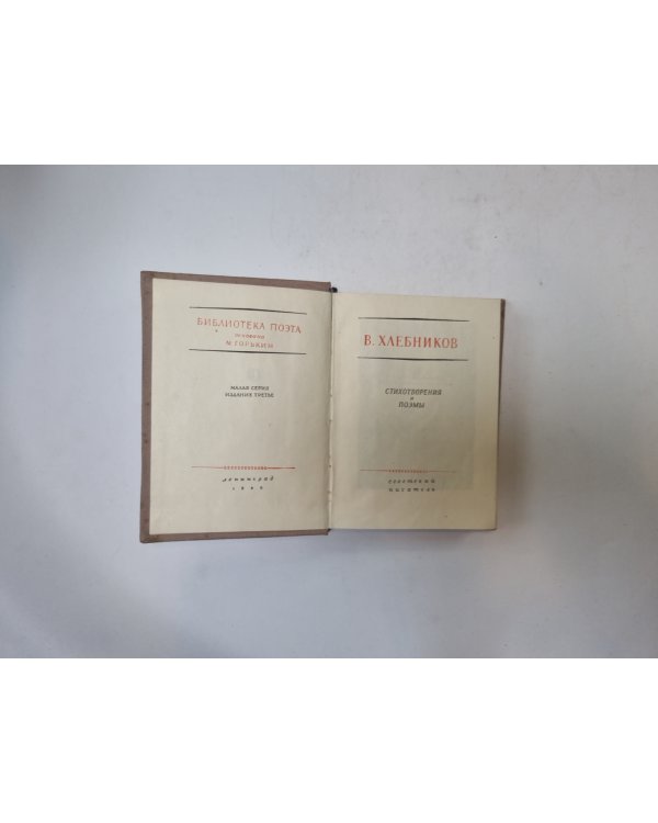 Стихотворения и поэмы (Серия: "Библиотека поэта")