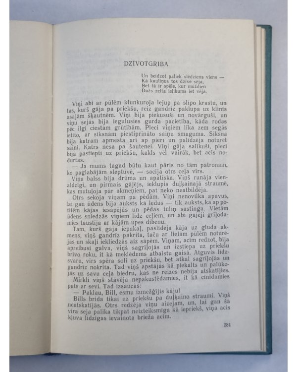 Dž.Londons. Kopoti raksti 3. Jūras vilks. Dzīvotgriba