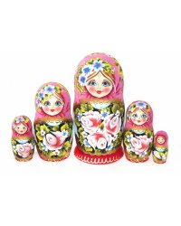 Матрешка Варенька 5м 17см
