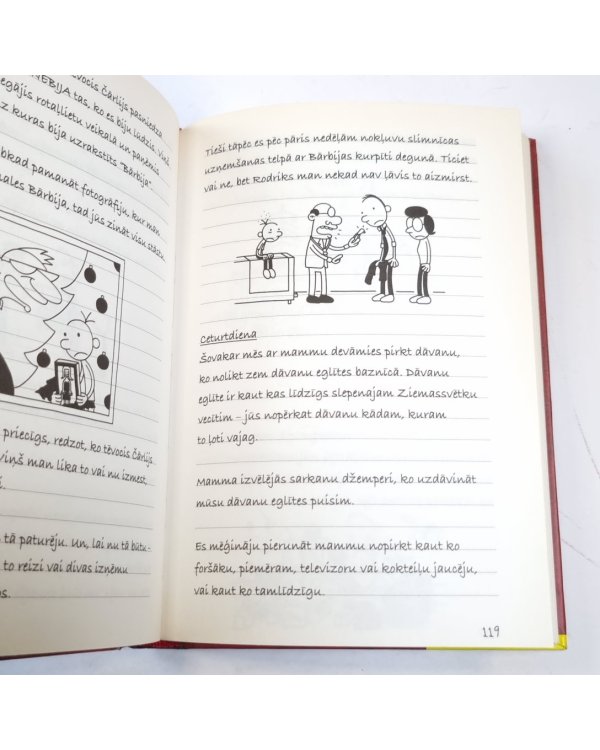 Grega dienasgrāmata. Romāns ar karikatūrām
