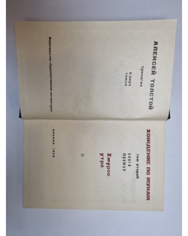 Дополнительное изображение книги «Хождение по мукам. Том 2»