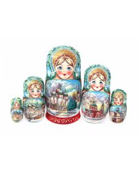 Матрешка Русь 5м 17см