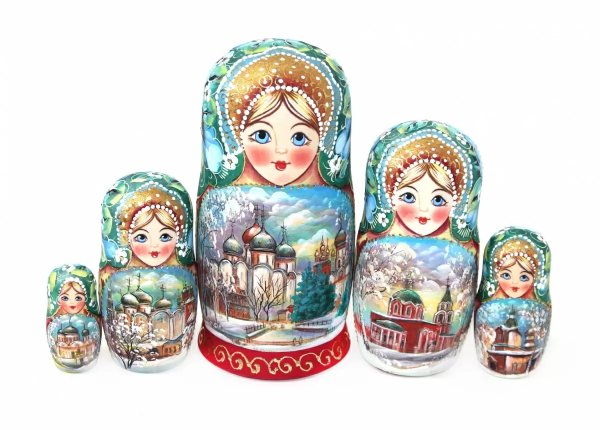 Матрешка Русь 5м 17см