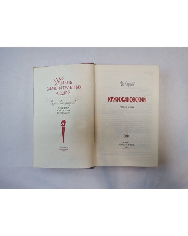 Кржижановский (Серия: "Жизнь замечательных людей")