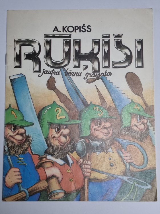 Rūķīši jautra bērnu grāmata