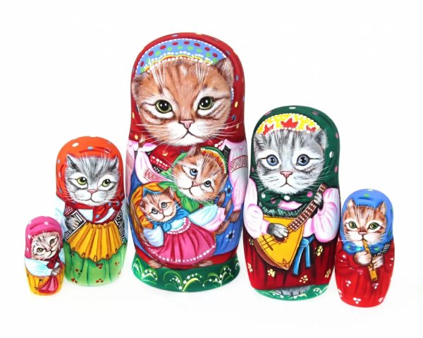 Матрешка Кошкины пляски 5м 17см