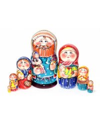 Матрешка Семья (Дедушка) 7 м 21 см