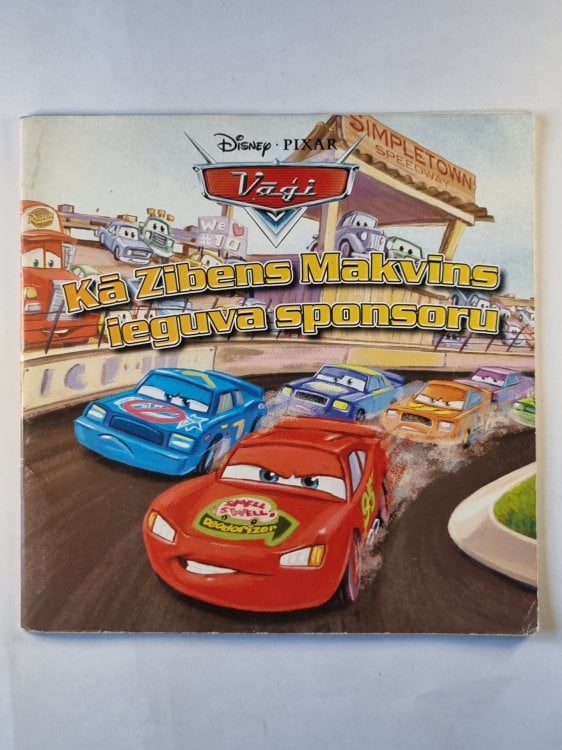 Vāgi. Kā Zibens Makvīns ieguva sponsoru Vāgi. Kā Zibens Makvīns ieguva sponsoru