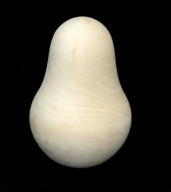 Заготовка под роспись неваляшка 12см Заготовка под роспись неваляшка 12см