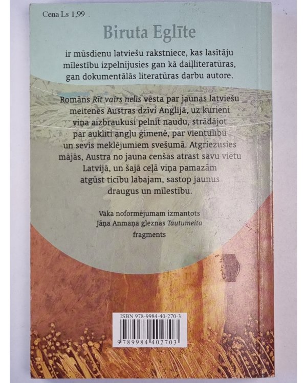 Rīt vairs nelīs