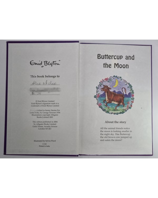 Buttercup and the Moon