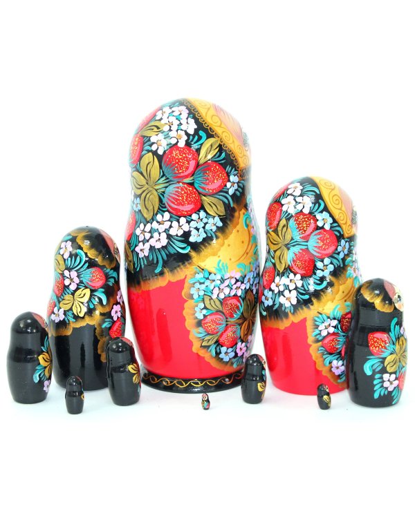 Матрешка Татьяна ягодки 10м25