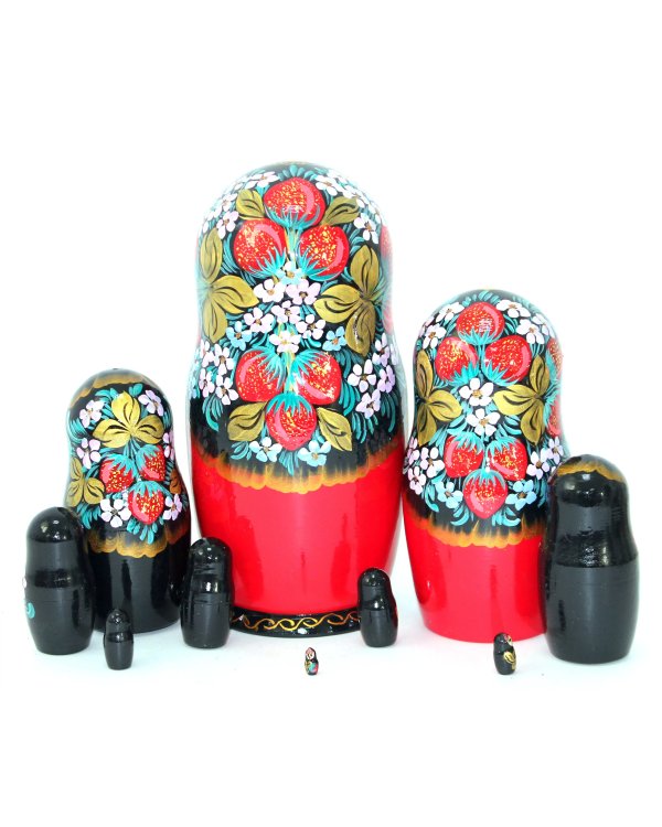 Матрешка Татьяна ягодки 10м25