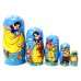 Матрешка Белоснежка 5м17см