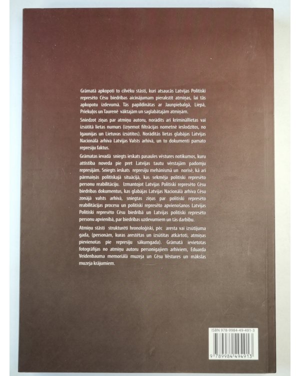 Atmiņas nākotnei. Politiski represēto stāsti