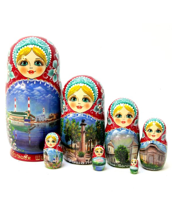Матрешка Шатура 7м 21см