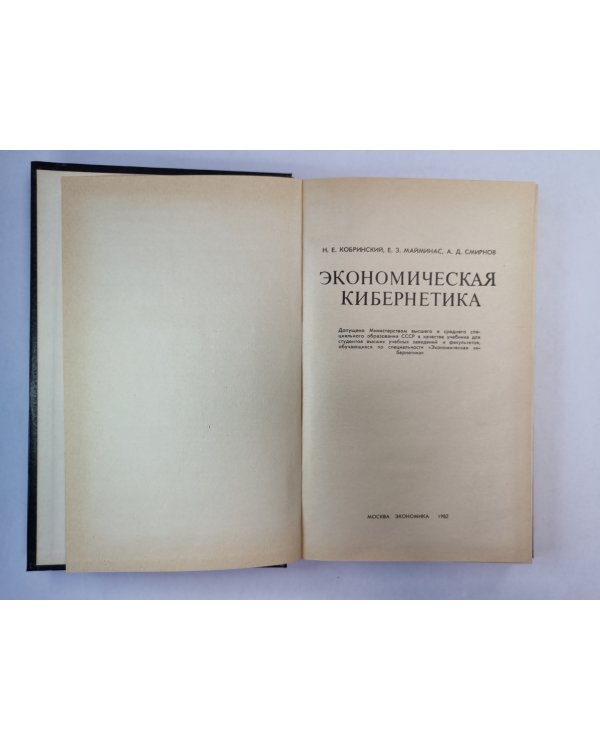 Экономическая кибернетика