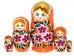 Матрешка Ниночка оранжевая 5м14