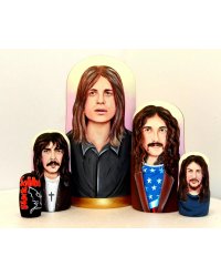 Матрешка Black Sabbath 5м17