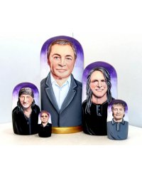 Матрешка Deep Purple 5м17