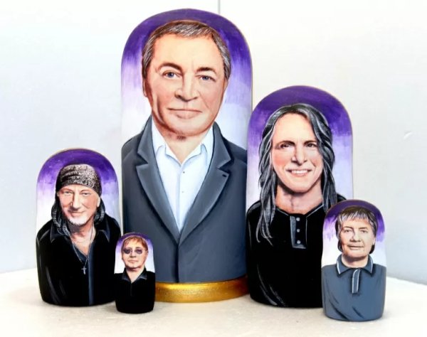 Матрешка Deep Purple 5м17