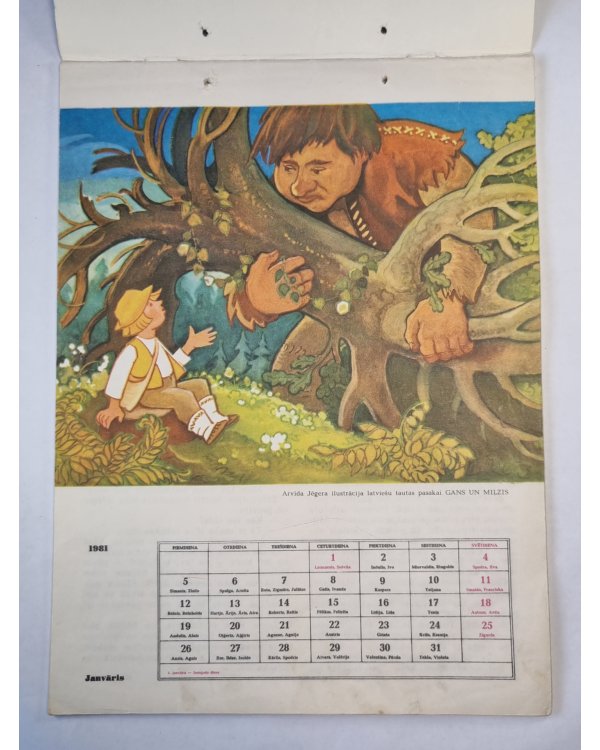 Pasaku kalendārs 1981